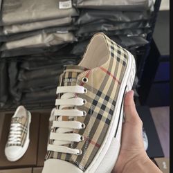 Burberry Check Sneakers