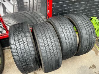 4 USED 27550R22  Bridgestone ALL SEASON tires for $300 installed and balanced. 27550R22 275 50 22 275 50 R 22 275/50/22 275/50/R22  Alignments done he