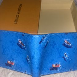 Blue-lagoon pocket organizer/wallet  MSRP 300+