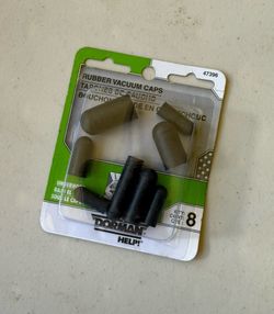 Rubber Vacuum Caps