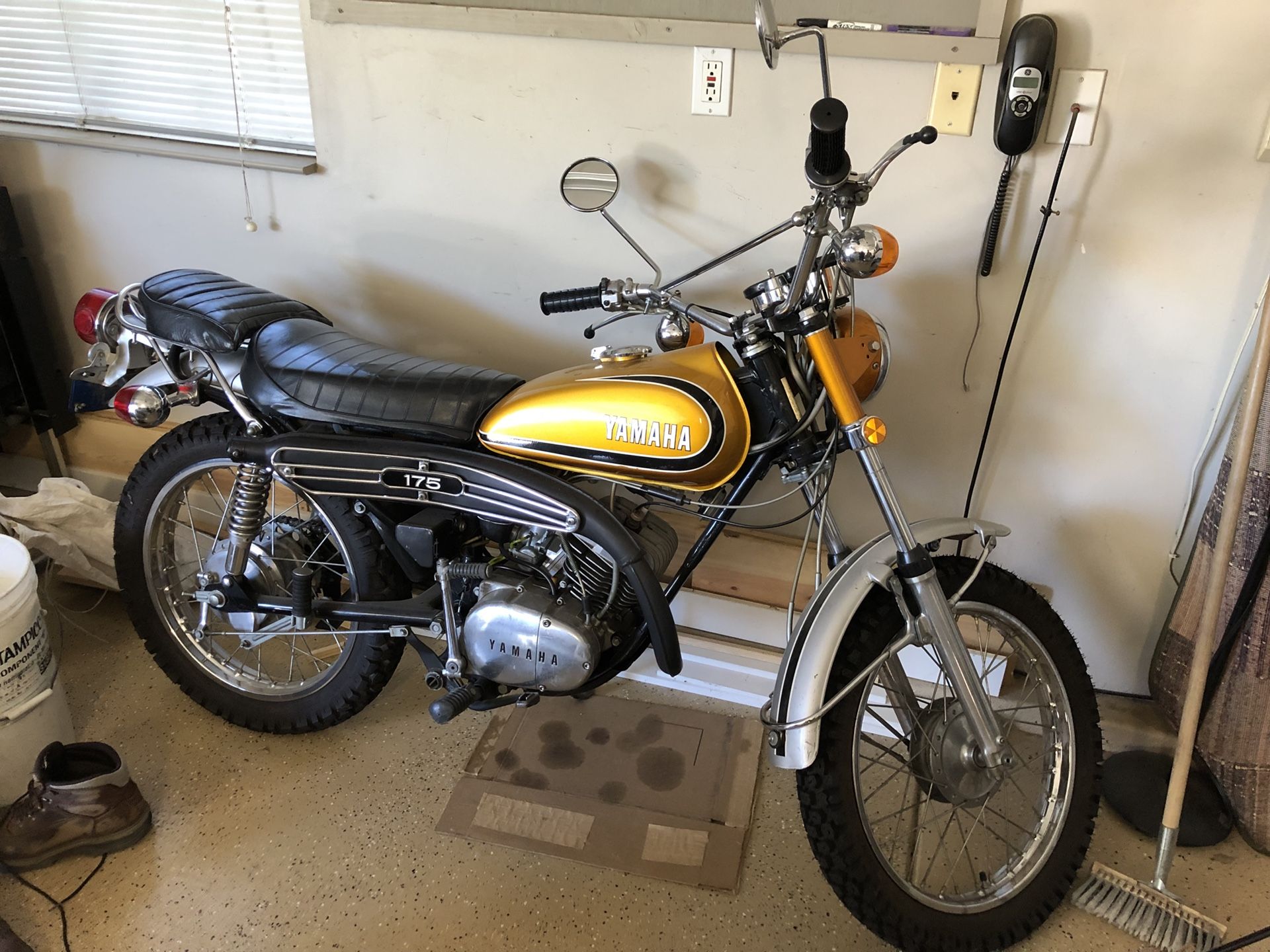 1974 Yamaha 175 endero motorcycle for Sale in Modesto, CA OfferUp