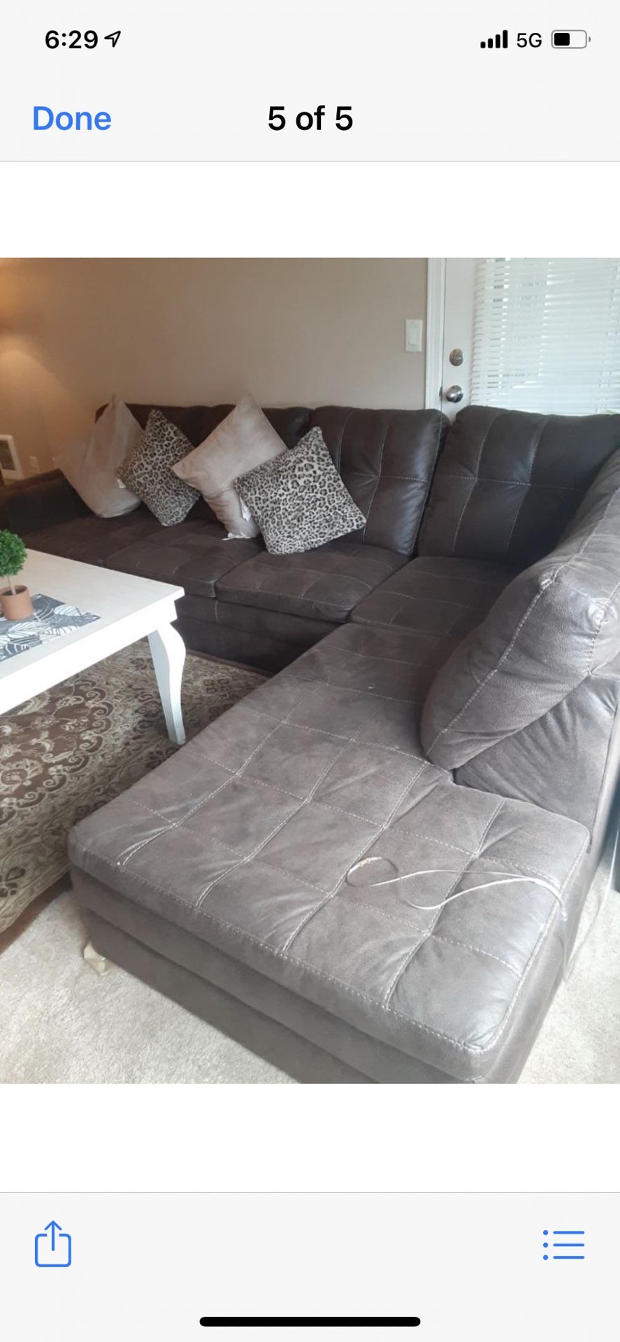 Sectional couch