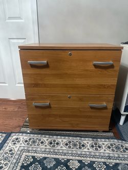 Heavy-Duty 2-Drawer Storage Cabinet