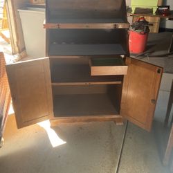 Antique Bar Cabinet
