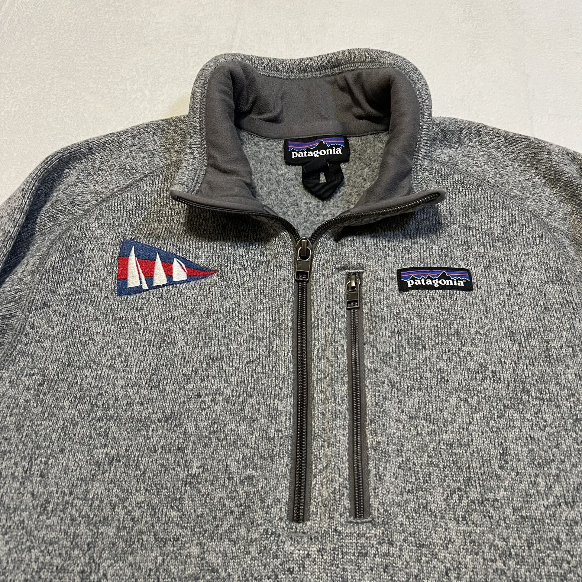 Patagonia Better Sweater 1/4 Zip Lake Champlain Yacht Club Men’s Size Small