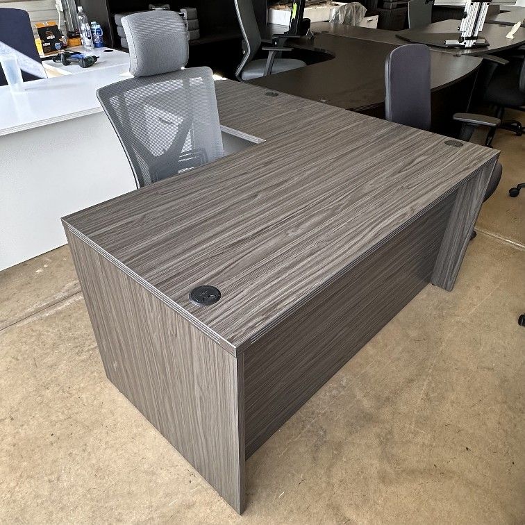 Browm Furniture L Shaped Desk With Pedestal,All Products : American Fashion Style Bags On Sale