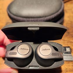 Jabra Evolve Bluetooth Earbuds + Travel Case