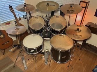 Ludwig Accent CS Drum Set, Cymbals
