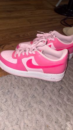 Nike Air Force 1 Low Pink Sneakers 7Y