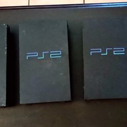 PlayStation 2 Console Lot Of 4 " Read Description"