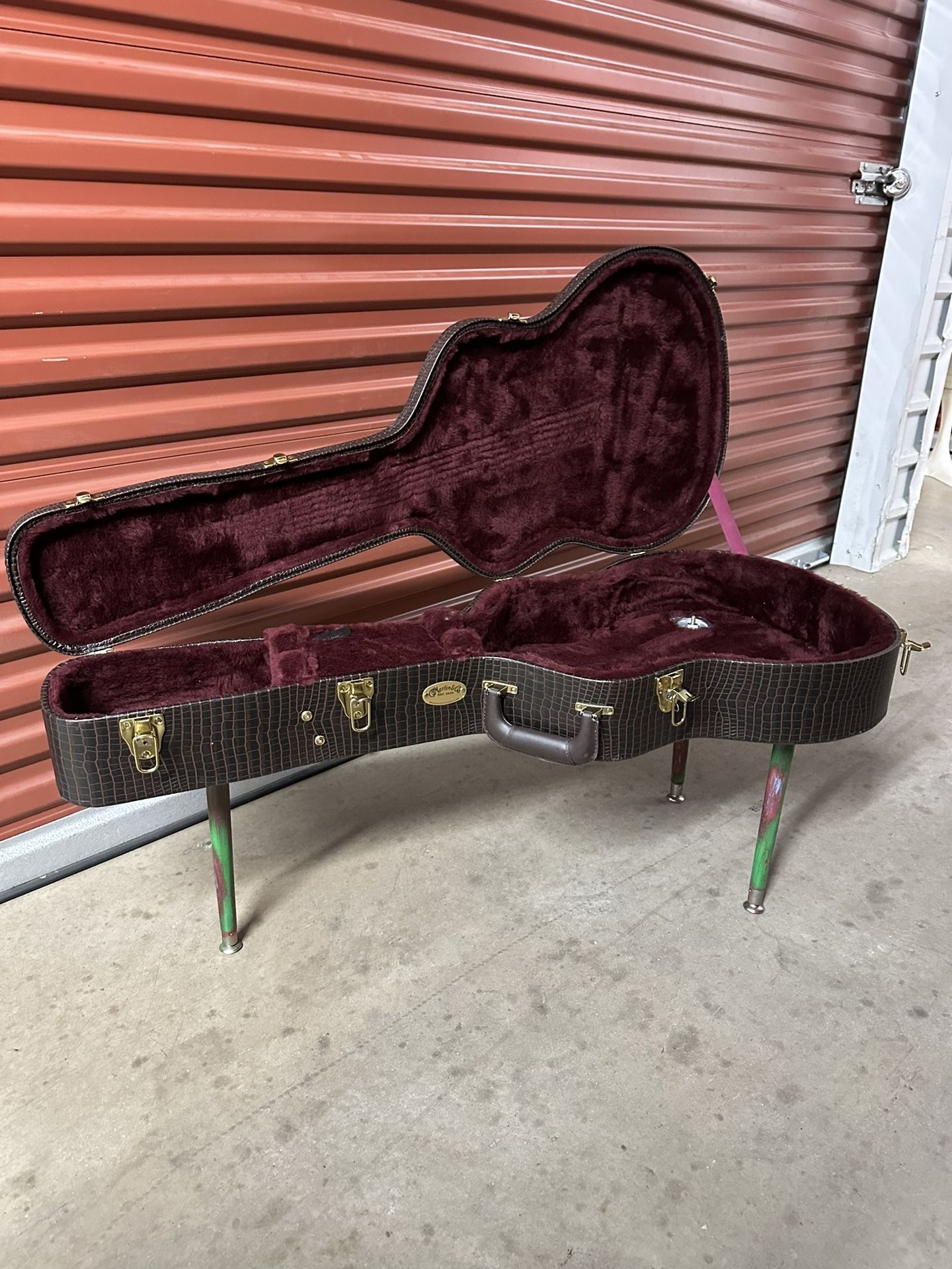 Martin Guitar Case Coffee Table