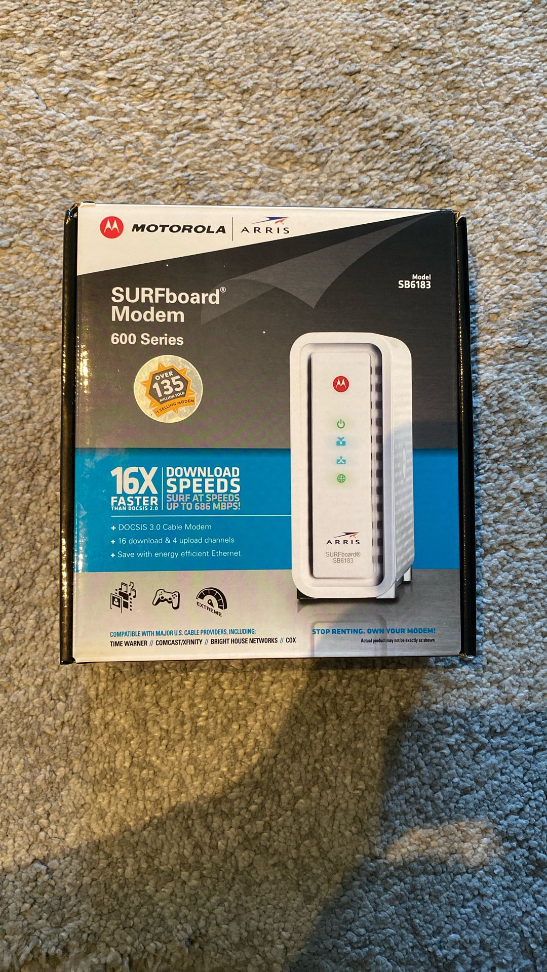 SURF Board Modem SB6183