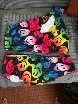 Smiley Face 2 Piece Set 2X