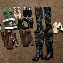 BOOTS/HEELS/SHOES