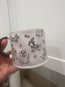 Halloween doggy mug