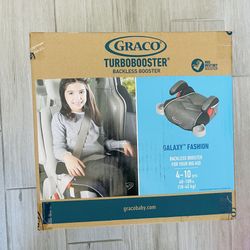 Brand New Sealed Box Graco Turbobooster Backless Car seat