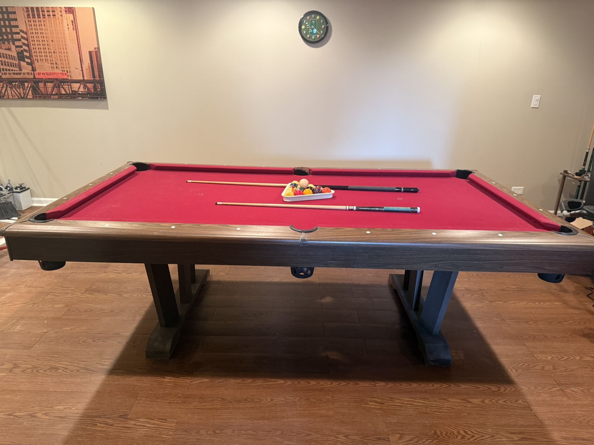 Pool Table Used