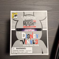 Disney Comic Con exclusive Behind the Mask Vinylmation