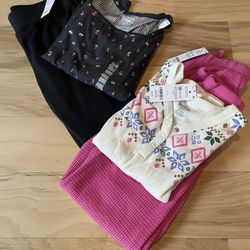 New Set Lot Carters Winter Clothing Long Sleeves And Pants