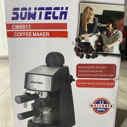 Semi-automatic steam espresso machine 