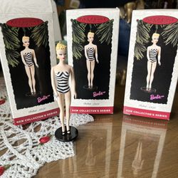 Barbie Hallmark Ornaments 