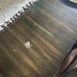 Table with six chairs and