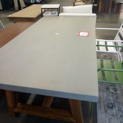 Cement Table 
