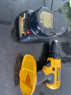 DeWalt with the one hour charger drill