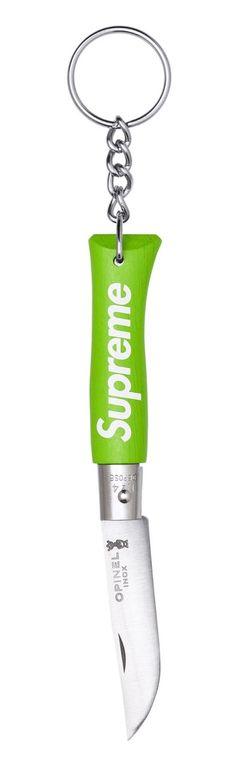 Supreme Opinel Knife Keychain
