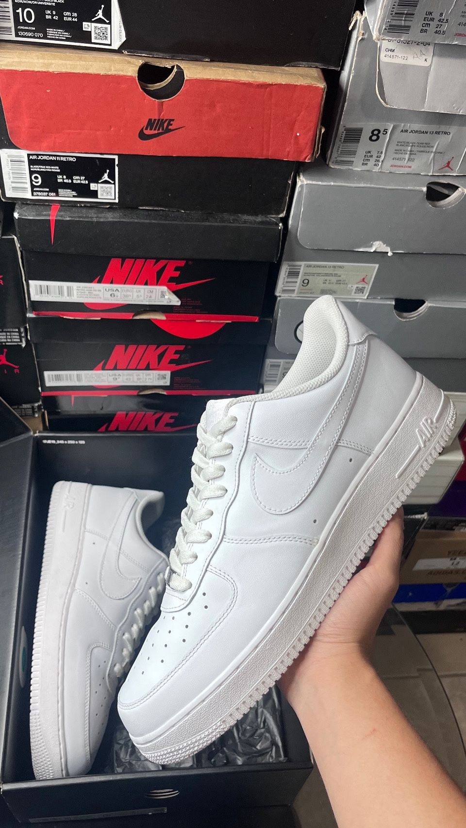 nike air force one white
