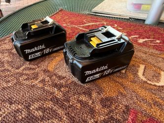 Makita 18v batteries