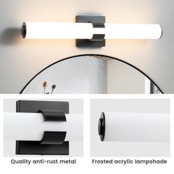 Black Bathroom Vanity Light Fixture 