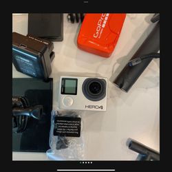 GoPro Hero 4 With Tons Of Accessories 