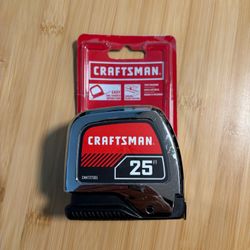 CRAFTSMAN Tape Measure, 25-Foot