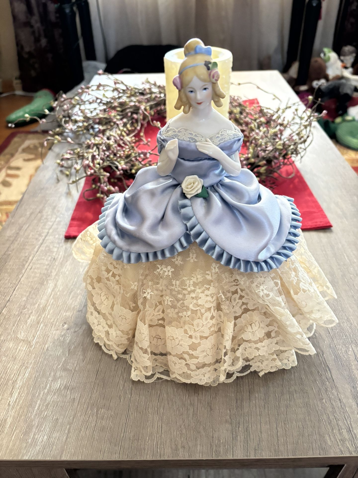Goebel Jenny Lind Ceramic Doll 10” Tall