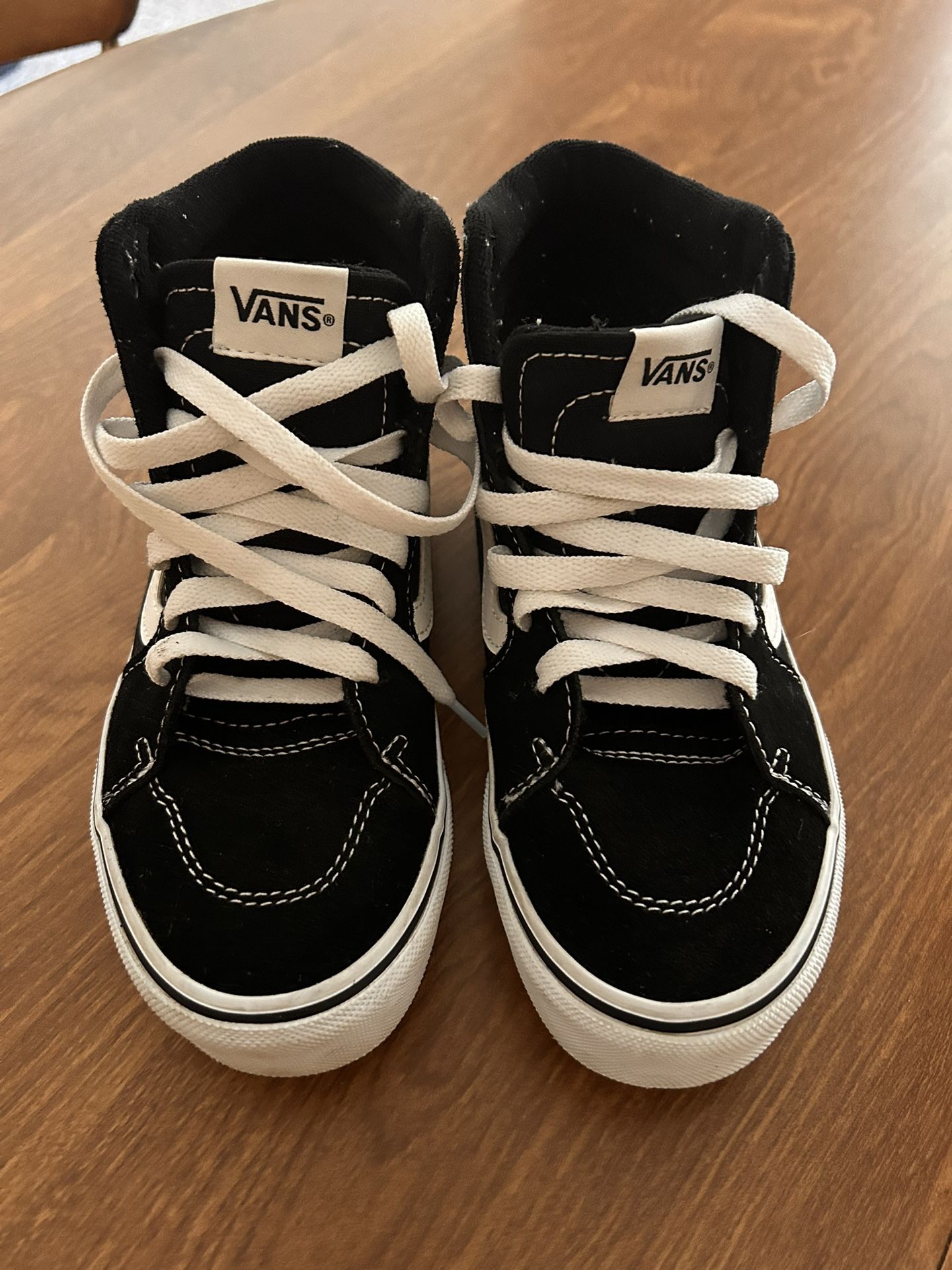 Youth Vans High Tops Size 2