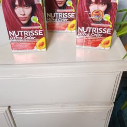 3 New Nutrisse  Color " Red Hibiscus"  $10.00  Each 