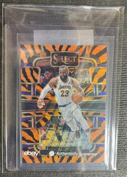 LeBron James Panini Select Lakers #23 Trading Card
