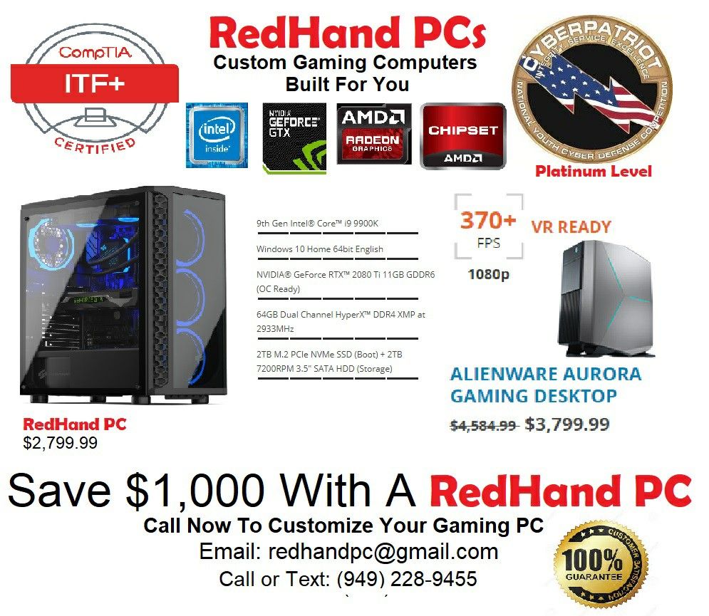 PC Building: Custom PCs & Gaming PCs