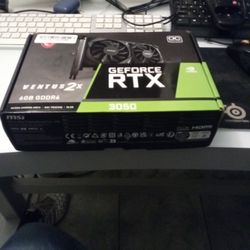 MSI Nvidia6GB GDDR6 GeForce RTX 3050