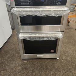 KitchenAid 30 Inch Built In Combination Microwave Oven KOEC530PSS Convection And Air Fry