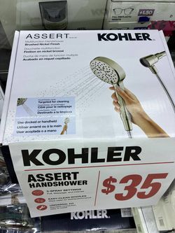 Kohler assert handshower brushed nickel