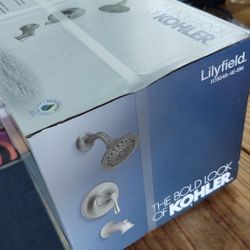 Kohler Brushed Nickel Bath/Shower Set