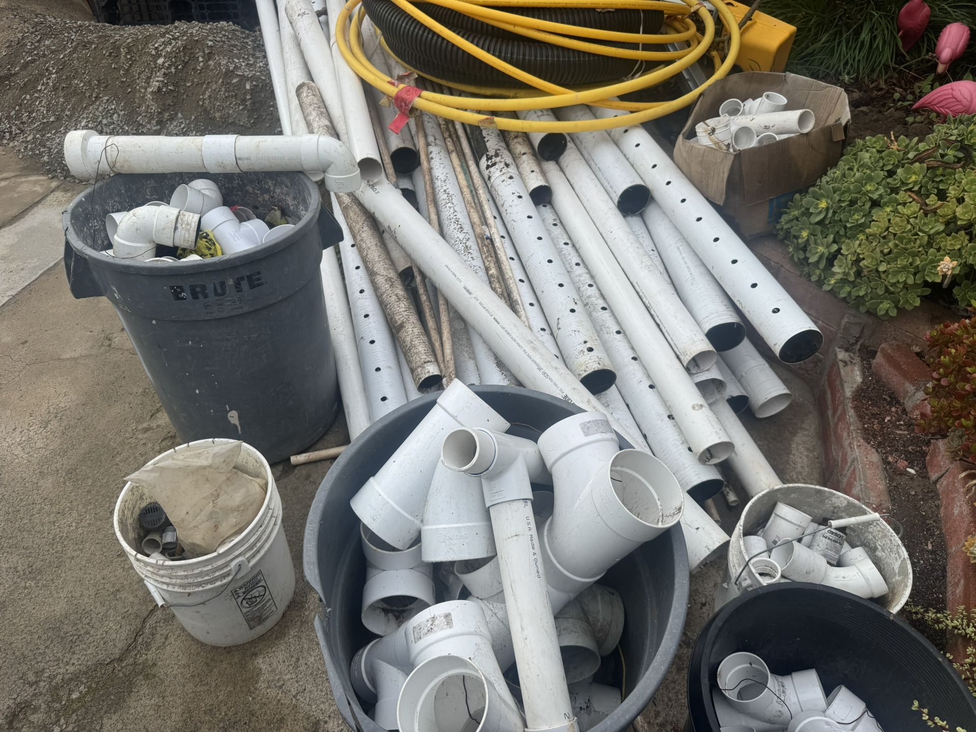 Assorted PVC Pipe Lot