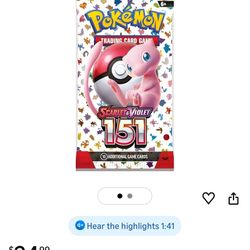 Pokémon 151 Booster Packs (x10) 