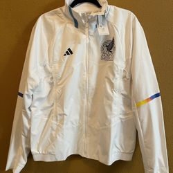 ADIDAS MÉXICO ANTHEM JACKET LARGE NEW 