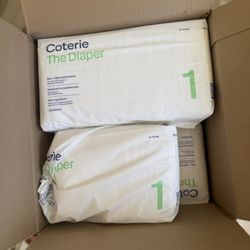 Coterie Size 1 - 5 Unopened Packs & 1 Opened 