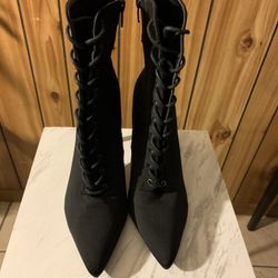 Black  Heel Boots