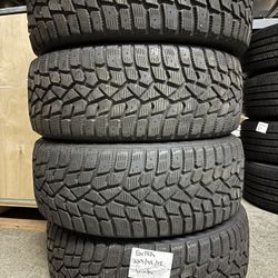 Winter Set Of Tires, 2 Tires And 1 Tire 
