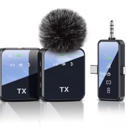 Mini microphone for recording interviews, vlogs, YouTube, Tiktok